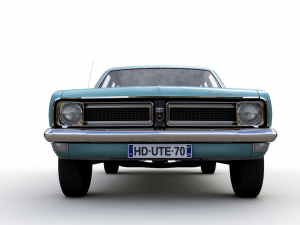 holden hg kingswood wagon 1970 3D Model