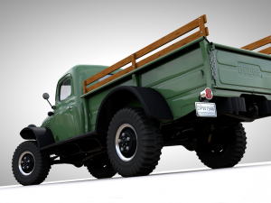 dodge power wagon 1946 3D 模型