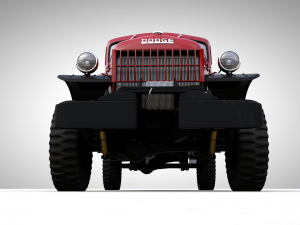 dodge power wagon x-cab 1946 3D Model