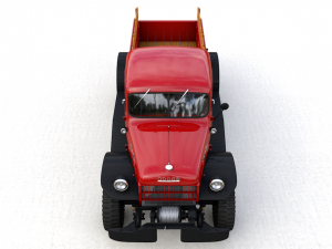 dodge power wagon x-cab 1946 3D Model