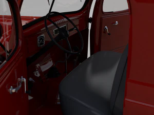dodge power wagon x-cab 1946 3D Model