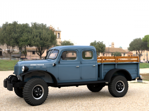 dodge power wagon crew cab 1946 3Dモデル