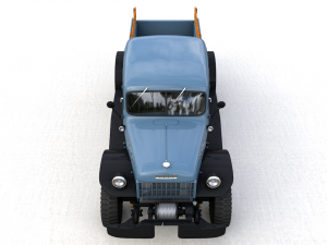 dodge power wagon crew cab 1946 3Dモデル