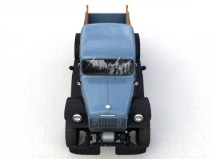 dodge power wagon crew cab 1946 3D Model