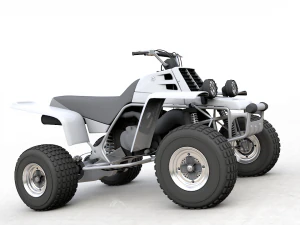 yamaha banshee 1987 3D Model