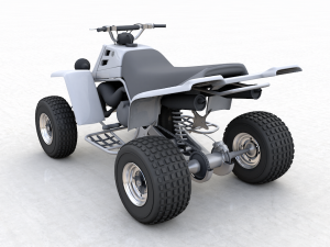 yamaha banshee 1987 3D Model