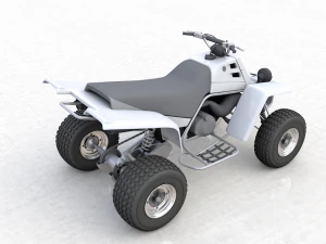 yamaha banshee 1987 3D Model