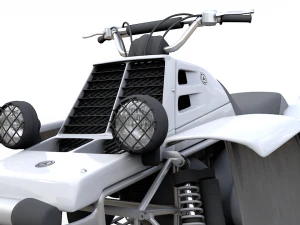 yamaha banshee 1987 3D Model