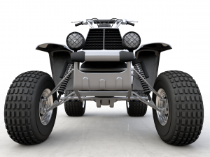 yamaha banshee 1987 3D Model