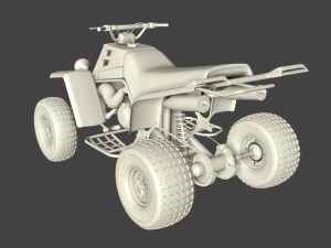 yamaha banshee 1987 3D Model