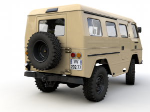 volvo laplander c202 1977 3D 模型
