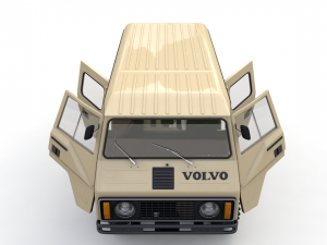 volvo laplander c202 1977 3D 模型