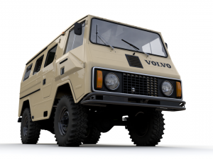 volvo laplander c202 1977 3D 模型