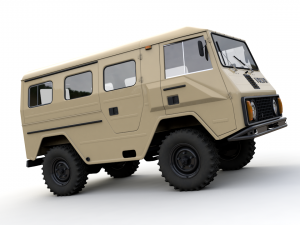 volvo laplander c202 1977 3D 模型