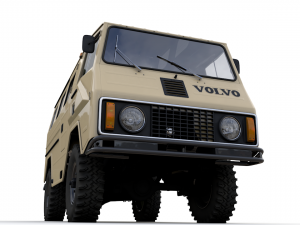 volvo laplander c202 1977 3D 模型