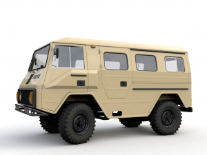 volvo laplander c202 1977 3D 模型
