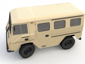 volvo laplander c202 1977 3D 模型
