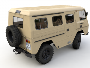 volvo laplander c202 1977 3D 模型