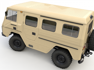 volvo laplander c202 1977 3D 模型