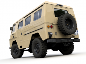 volvo laplander c202 1977 3D 模型
