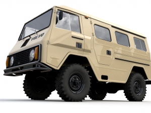 volvo laplander c202 1977 3D 模型