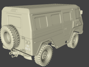 volvo laplander c202 1977 3D 模型