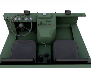 mercedes unimog model series 404 3D Model