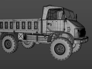 mercedes unimog model series 404 3D Model