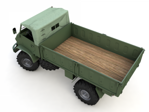 mercedes unimog model series 404 Modello 3D