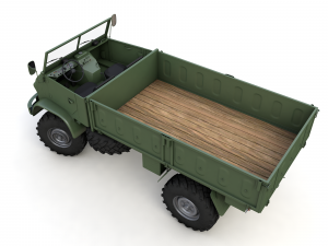 mercedes unimog model series 404 Modello 3D