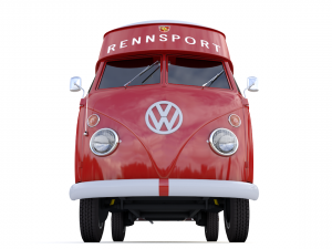 volkswagen t1 rennsport porsche 1965 Model 3D