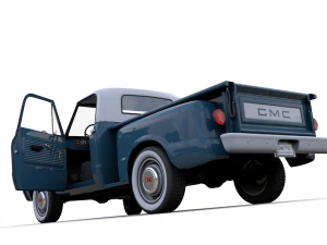 gmc c10 pickup stepside 1967 3D Model