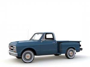 gmc c10 pickup stepside 1967 3D Model