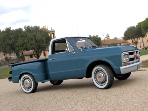 gmc c10 pickup stepside 1967 3D Model