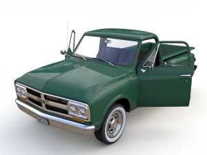 gmc c10 pickup stepside 1968 3D Model