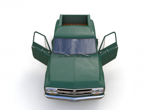 gmc c10 pickup stepside 1968 3D Model