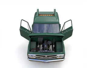 gmc c10 pickup stepside 1968 3D Model