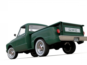 gmc c10 pickup stepside 1968 3D Model