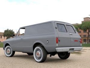 gmc panel truck 1967 3D 模型