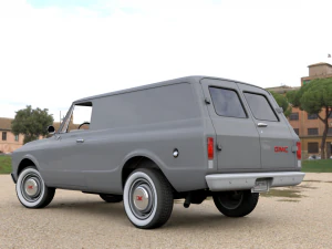 gmc panel truck 1967 3D Model