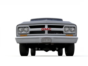 gmc panel truck 1967 3D Model