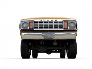 dodge power wagon w200 1977 Modello 3D