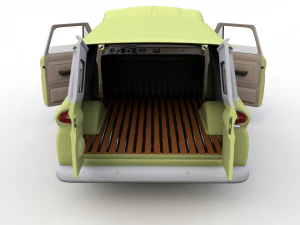 gmc panel truck 1964 3D Model