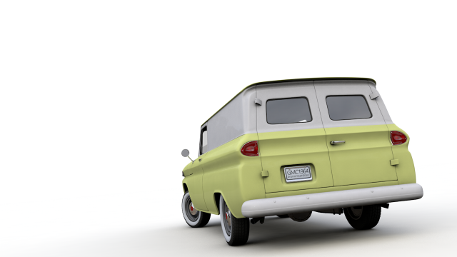 1964 chevy panel top van