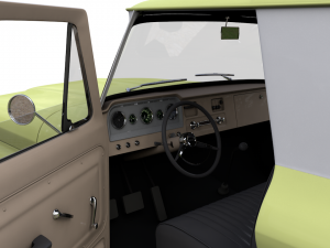 gmc panel truck 1964 3D-Modell