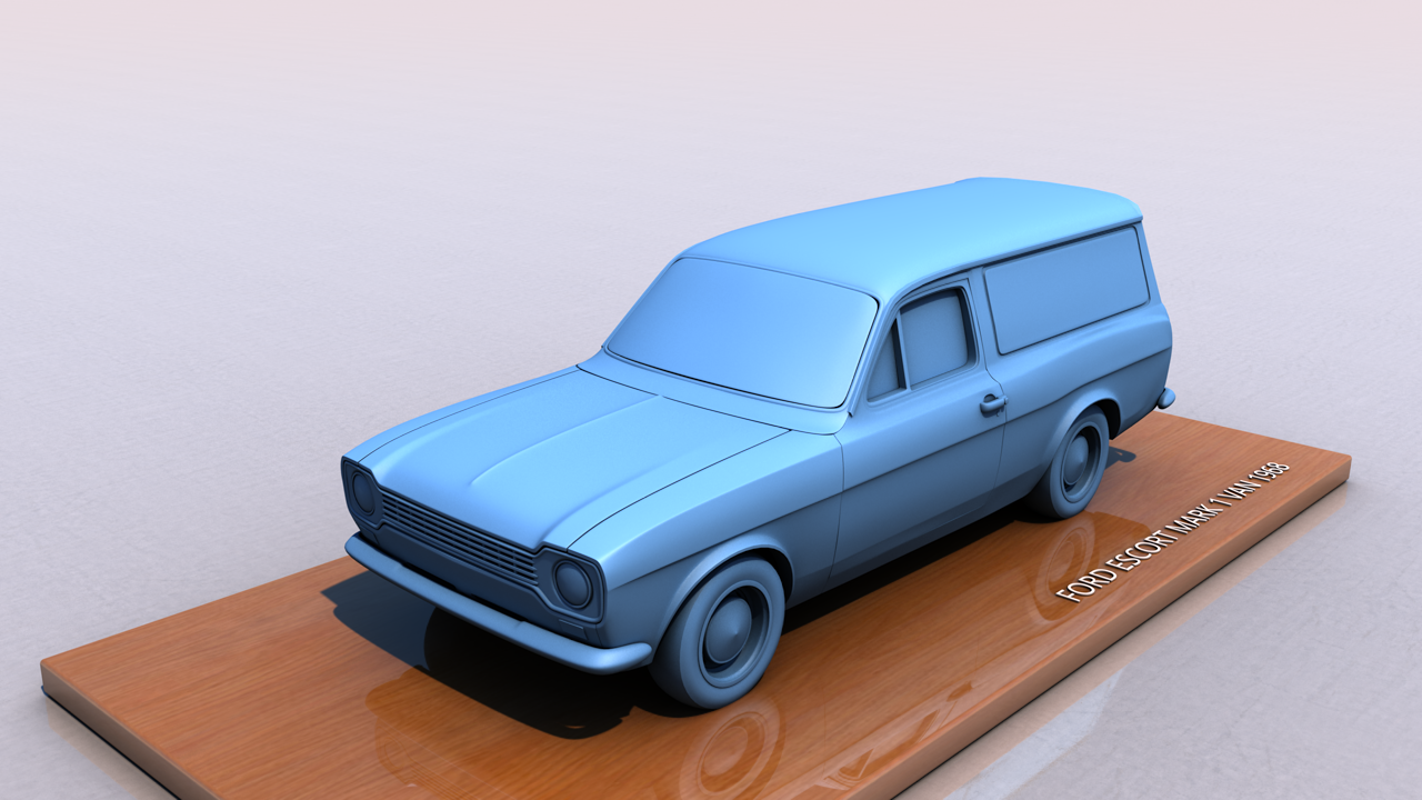 ESCORT MARK 1 1968 3D Принт Модель In Транспорт 3DExport