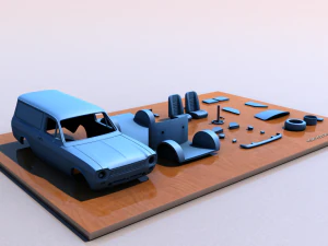 ESCORT MARK 1 1968 3D Print Model