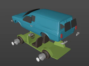 ESCORT MARK 1 1968 3D Print Model