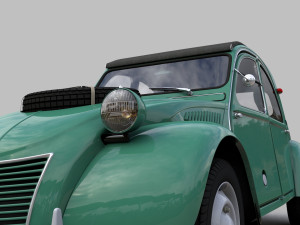 CITROEN SAHARA 2CV 1964 3D Модель