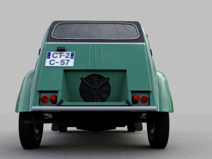 CITROEN SAHARA 2CV 1964 3D Модель